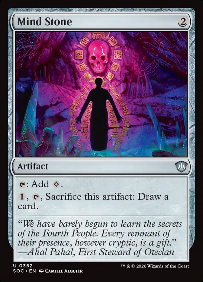 Mind Stone, Secrets Of Strixhaven Commander Card Art