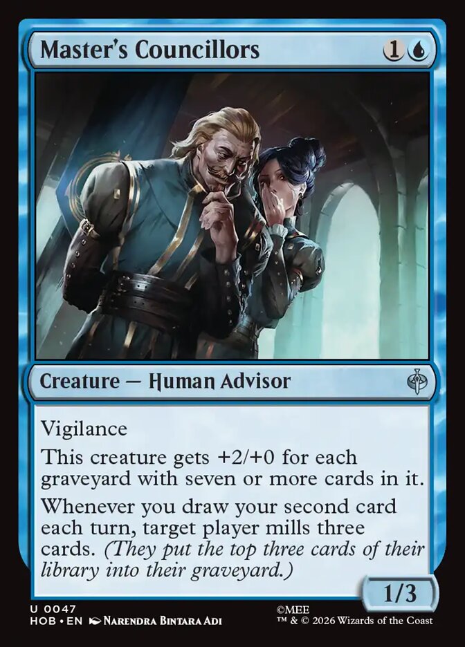 Master's Councillors, The Hobbit Card Art