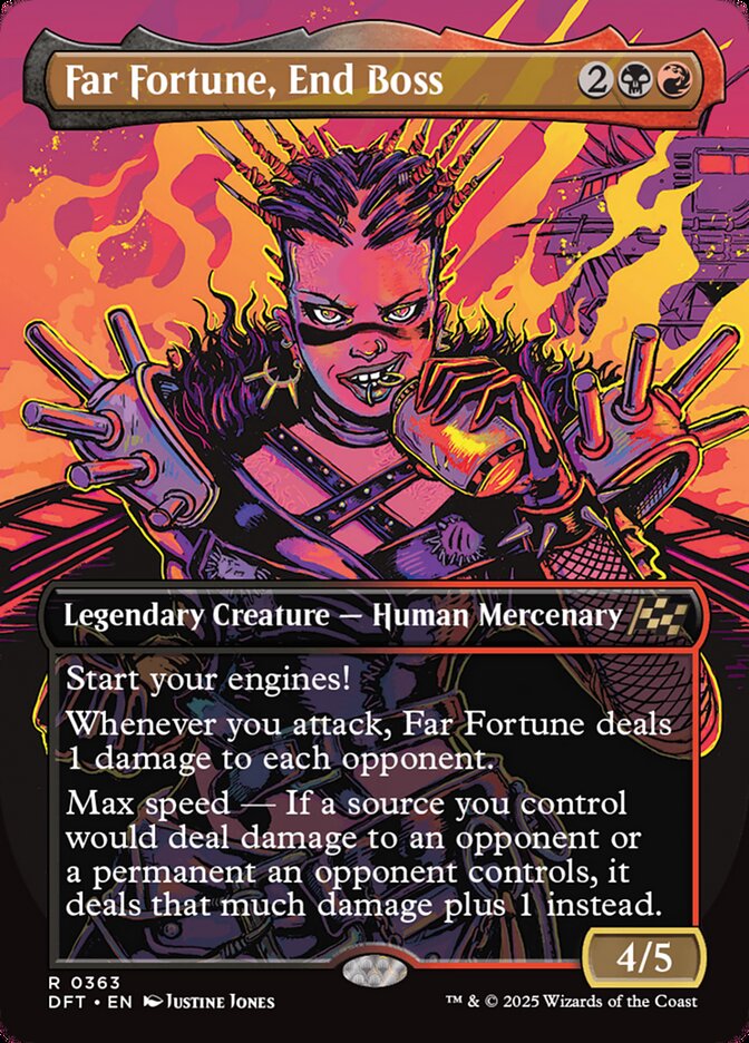 Far Fortune, End Boss, Aetherdrift Card Art