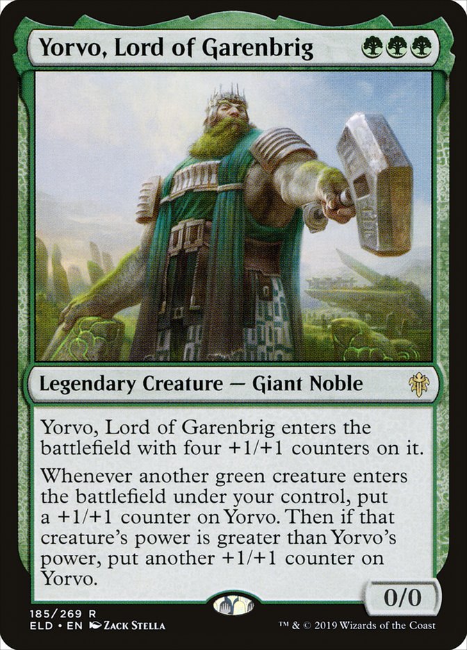 Yorvo, Lord of Garenbrig, Throne of eldraine Card Art