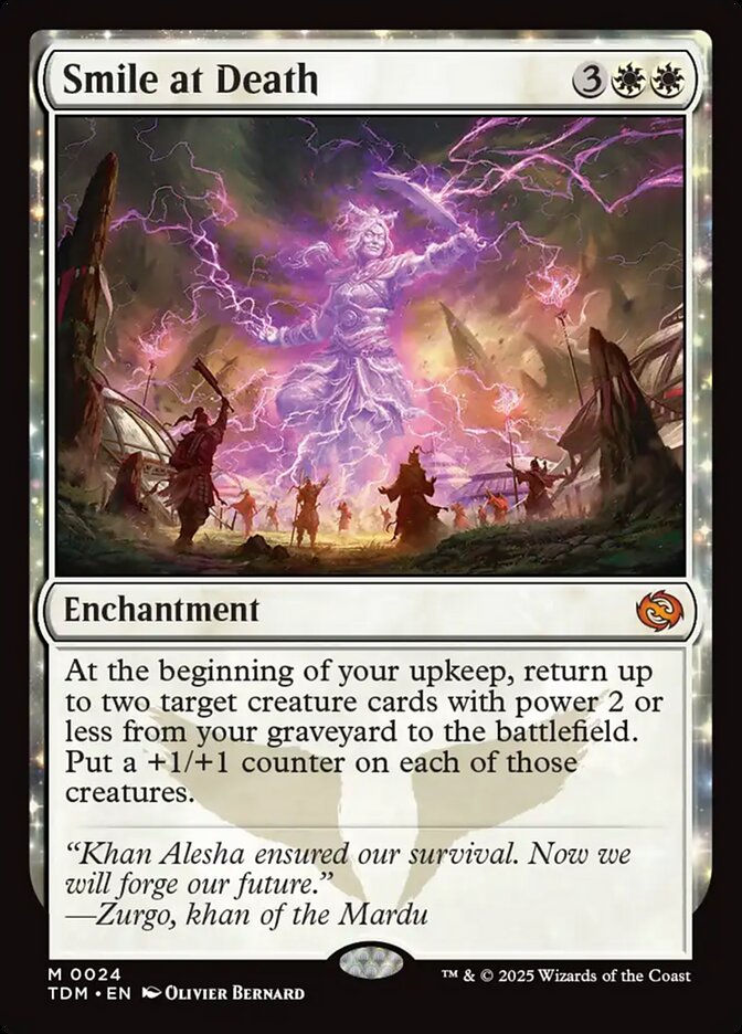 Smile at Death, Tarkir: dragonstorm Card Art