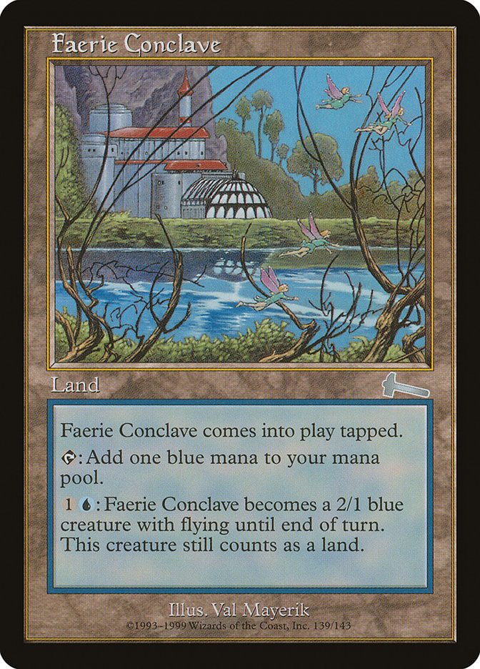 Faerie Conclave, Urza's legacy Card Art