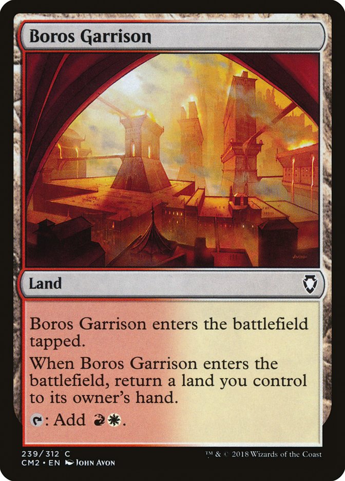 Boros Garrison, Commander Anthology Volume Ii Card Art