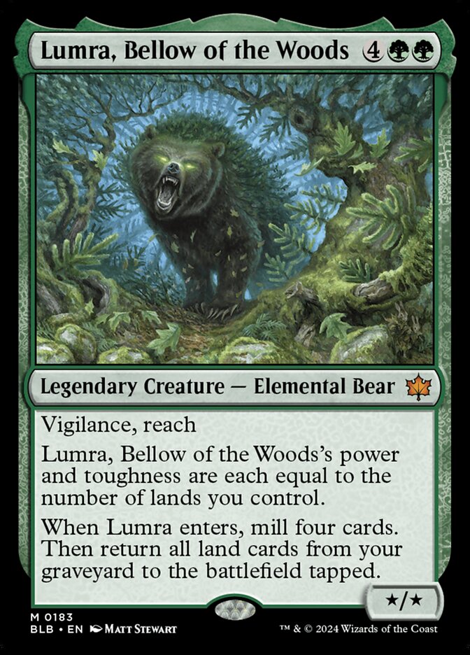 Lumra, Bellow of the Woods - Foil