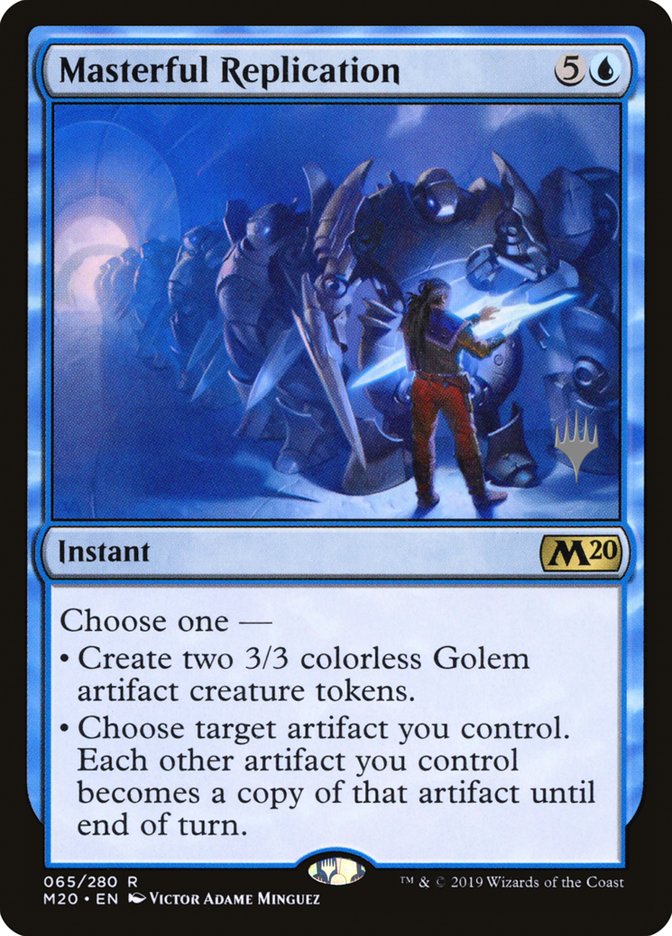 Masterful Replication, Core Set 2020 Promos Card Art