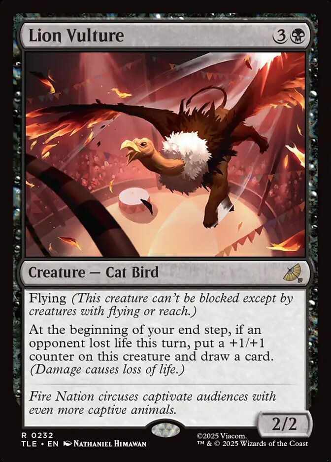 Lion Vulture, Avatar: The Last Airbender Eternal Card Art