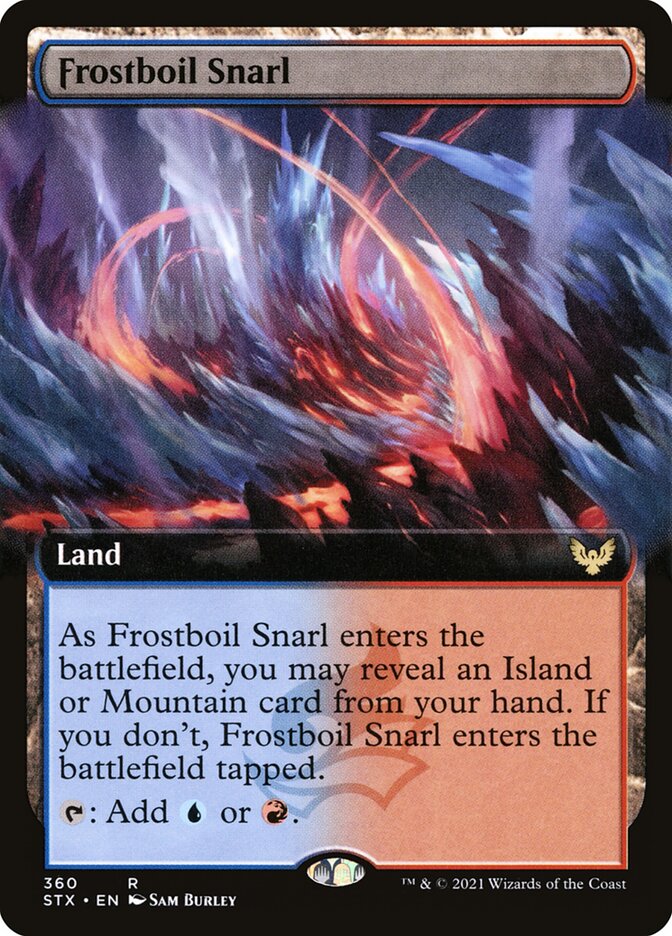Frostboil Snarl, Strixhaven: School Of Mages Card Art
