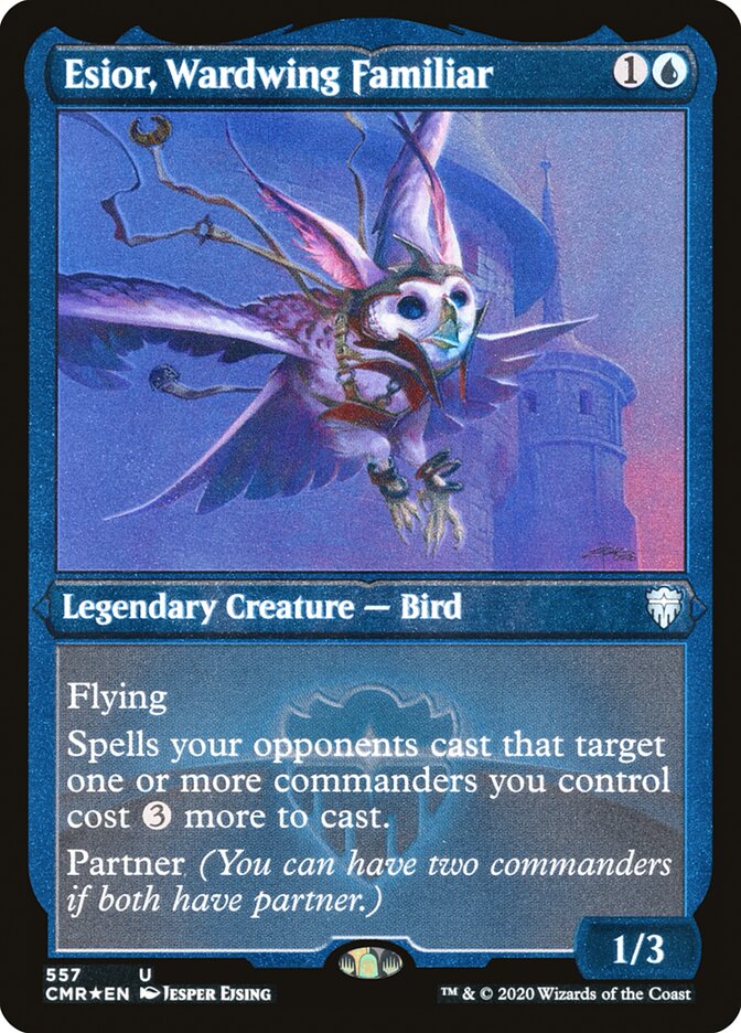 Esior, Wardwing Familiar, Commander legends Card Art