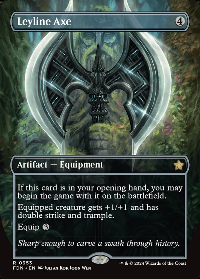 Leyline Axe - Foil