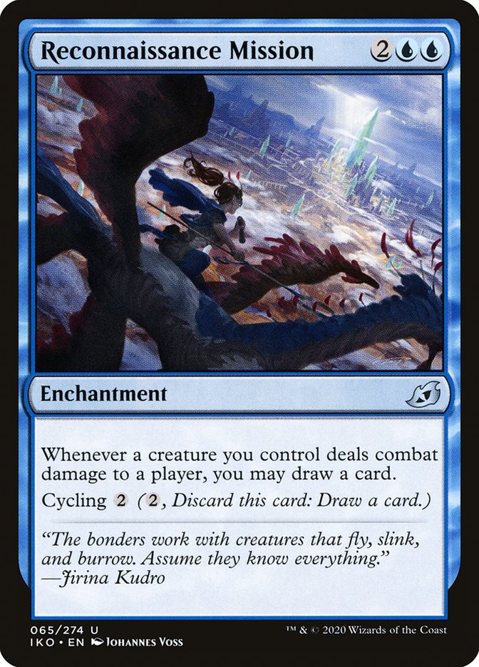 Reconnaissance Mission, Ikoria: Lair Of Behemoths Card Art