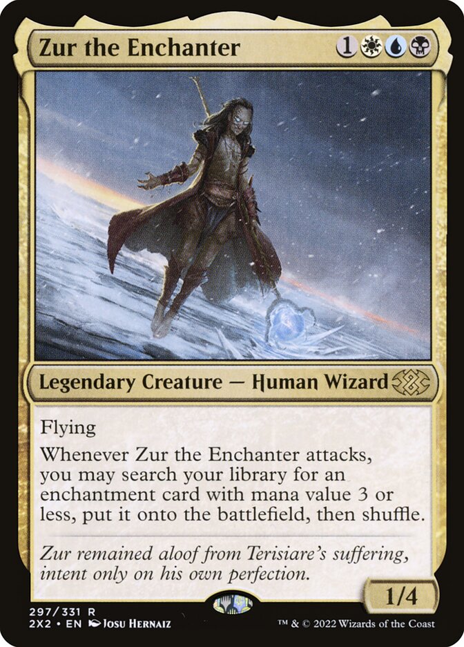 Zur the Enchanter, Double Masters 2022 Card Art