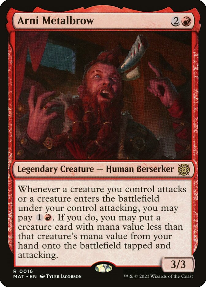 Arni Metalbrow, March Of The Machine: The Aftermath Card Art