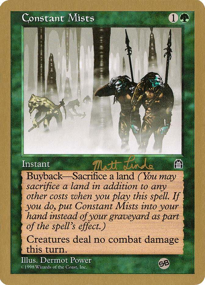 Constant Mists, World Championship Decks 1999 Card Art