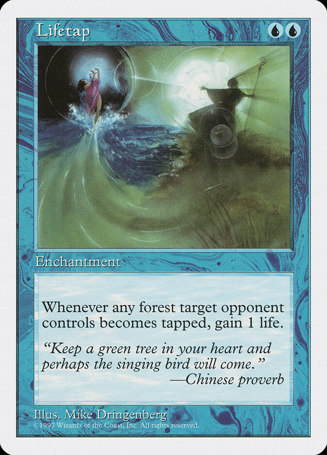 Lifetap, Fifth Edition Card Art