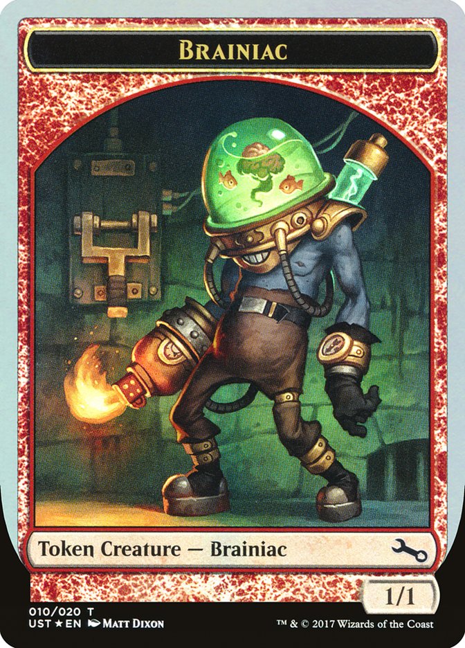 Brainiac, Unstable Tokens Card Art