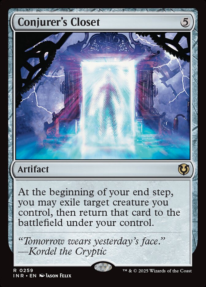 Conjurer's Closet, Innistrad remastered Card Art