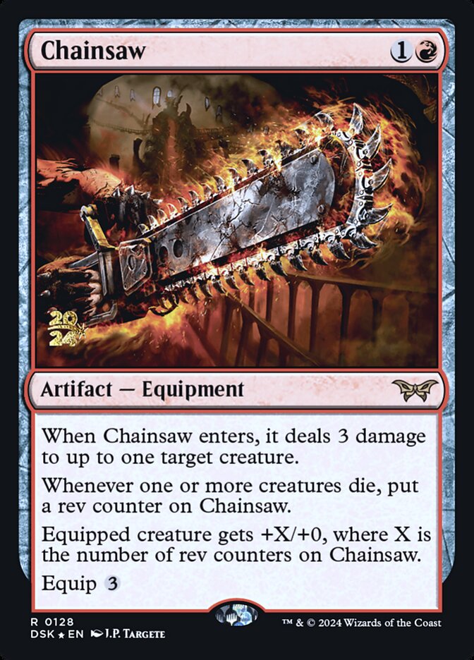 Chainsaw, Duskmourn: house of horror promos Card Art