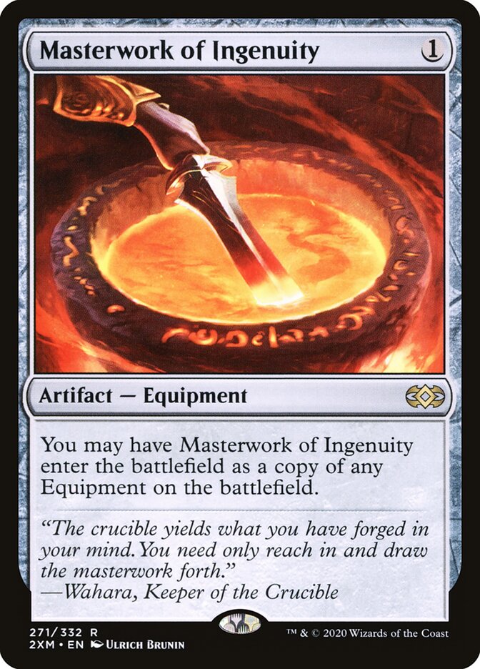 Masterwork of Ingenuity, Double Masters Card Art