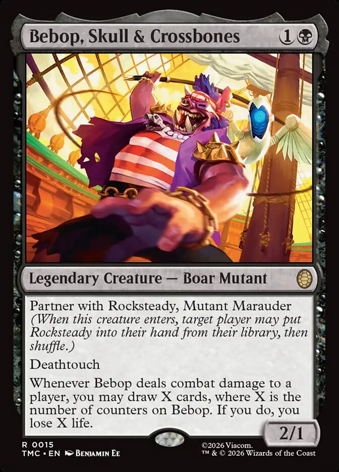 Bebop, Skull & Crossbones, Teenage Mutant Ninja Turtles Eternal Card Art
