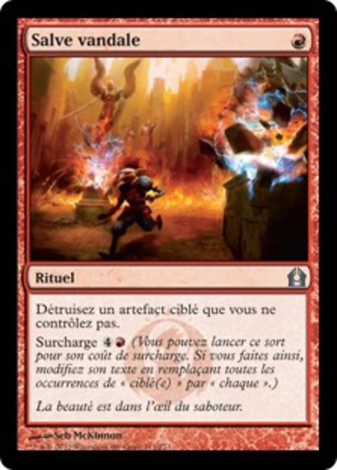 Vandalblast, Return To Ravnica Card Art