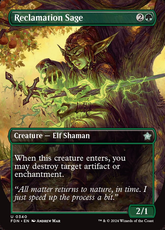Reclamation Sage, Foundations Card Art