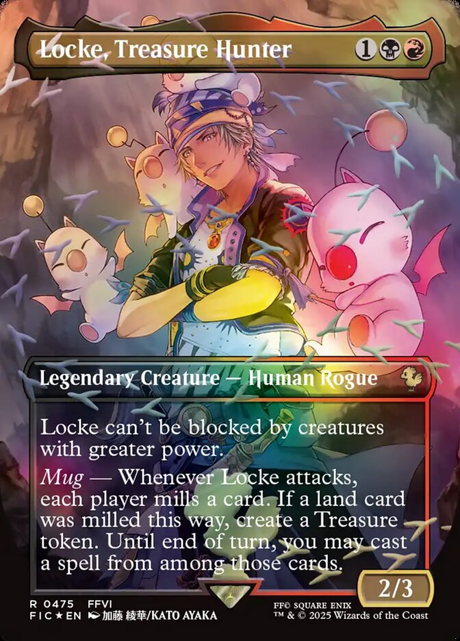 Locke, Treasure Hunter, Final Fantasy Commander Card Art