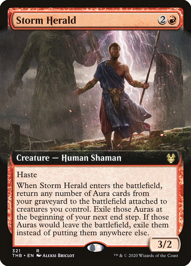 Storm Herald, Theros beyond death Card Art