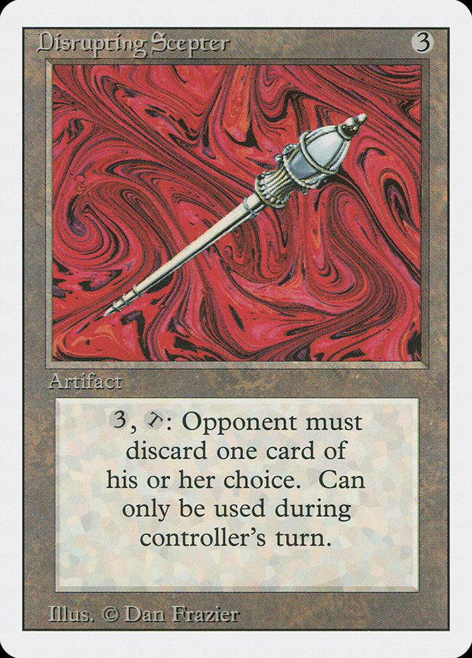 Disrupting Scepter, Revised edition Card Art
