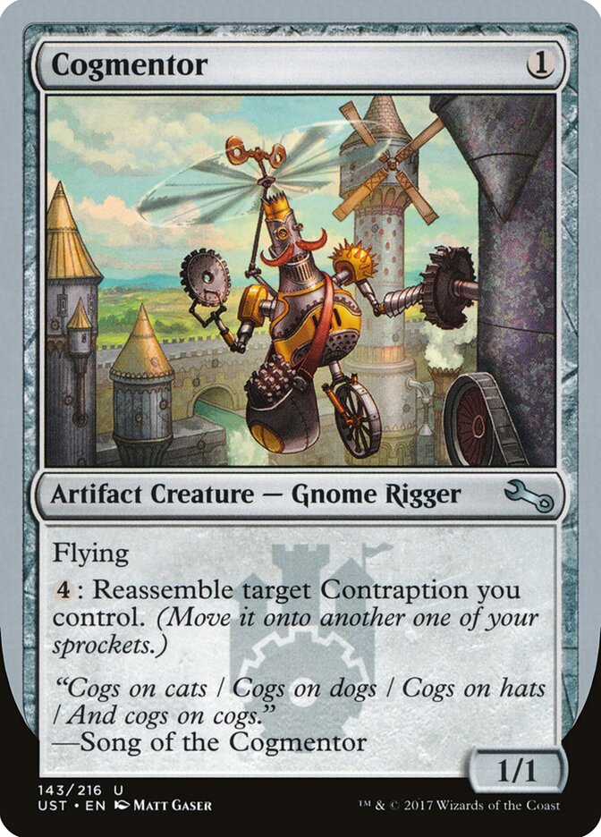 Cogmentor, Unstable Card Art