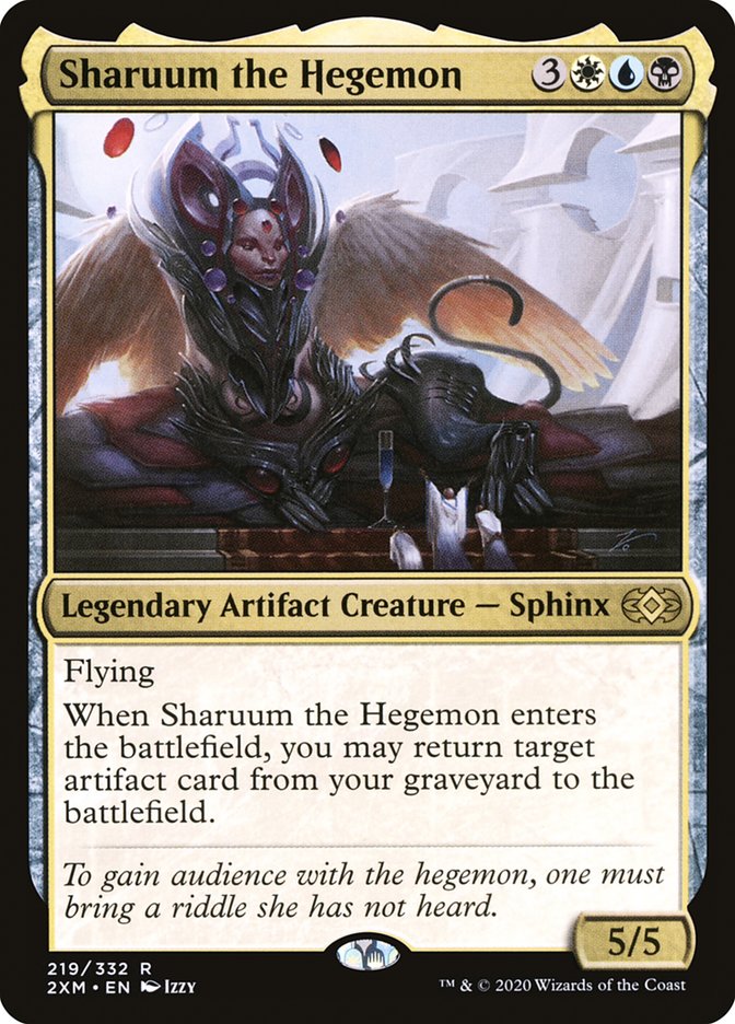 Sharuum the Hegemon, Double Masters Card Art