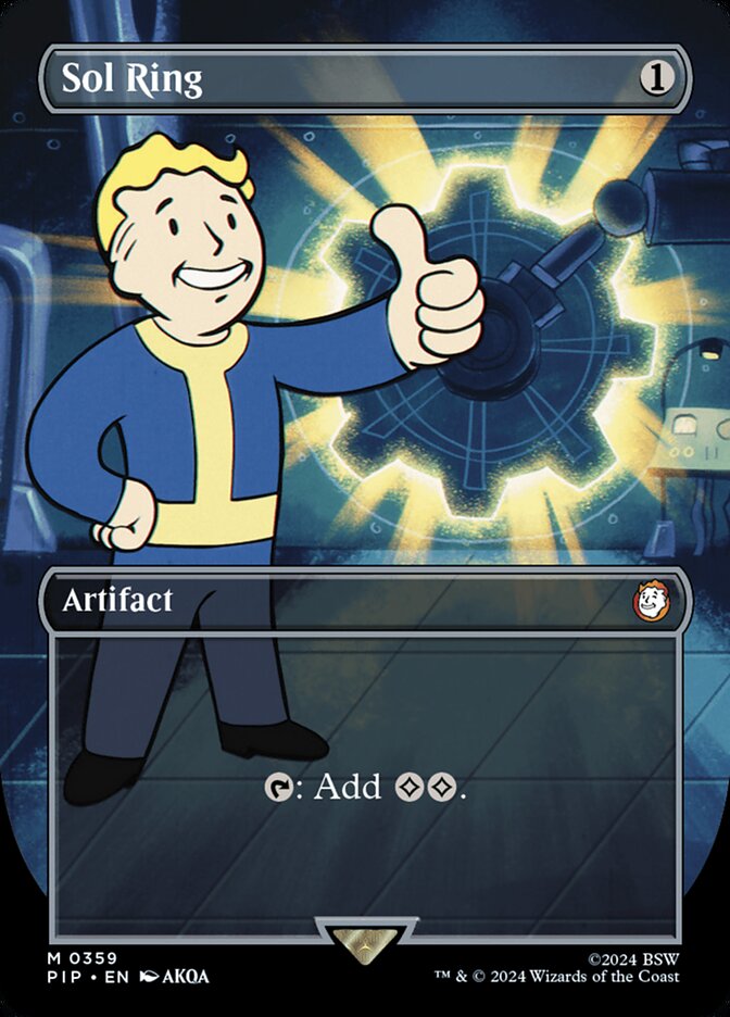 Sol Ring, Fallout Card Art