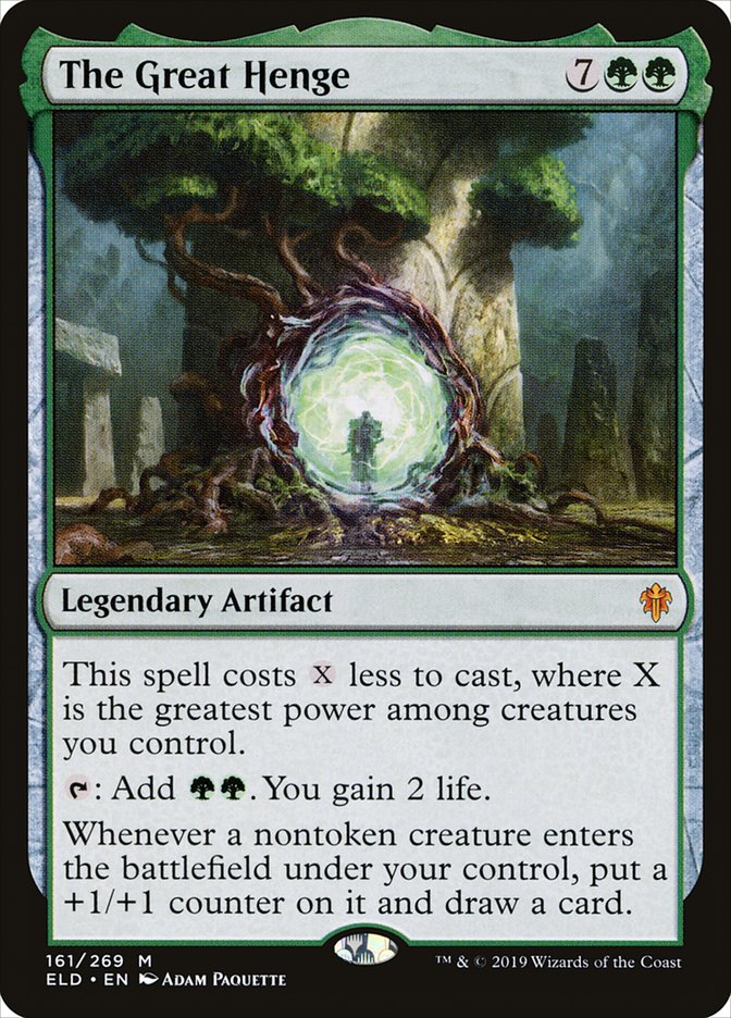 The Great Henge, Throne of eldraine Card Art