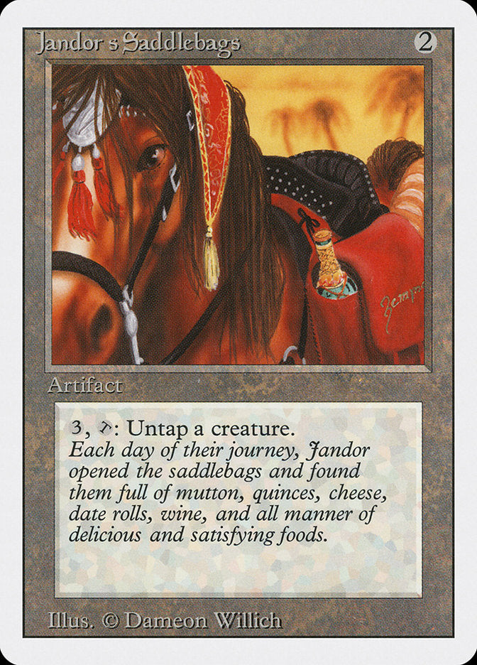 Jandor's Saddlebags, Revised edition Card Art