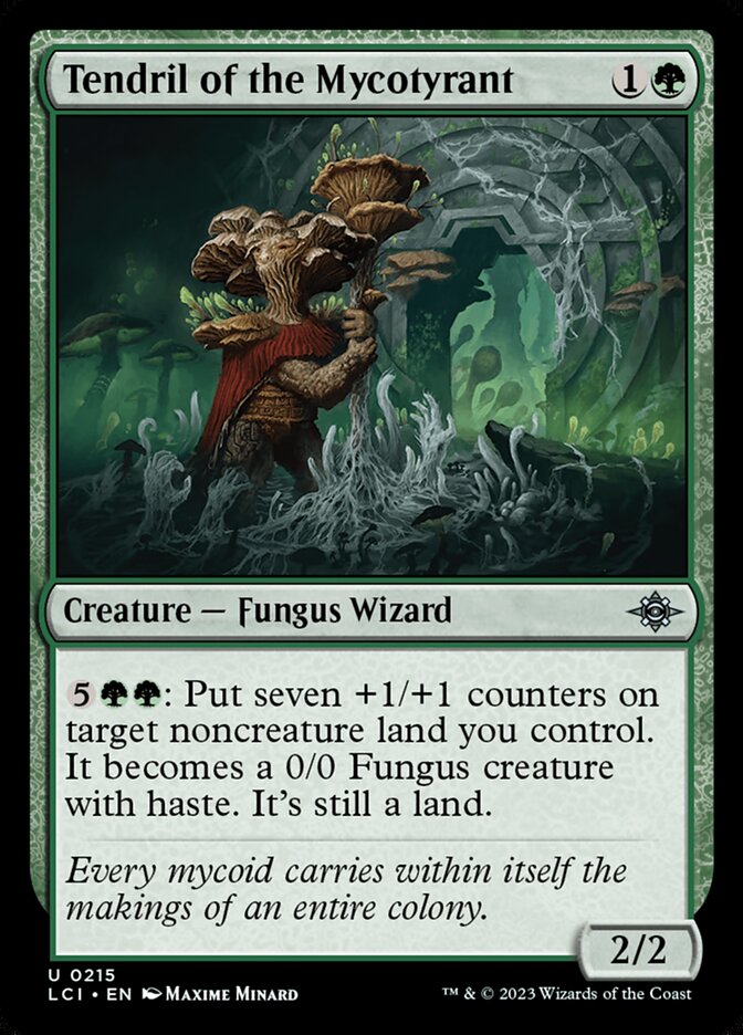 Tendril of the Mycotyrant, The lost caverns of ixalan Card Art