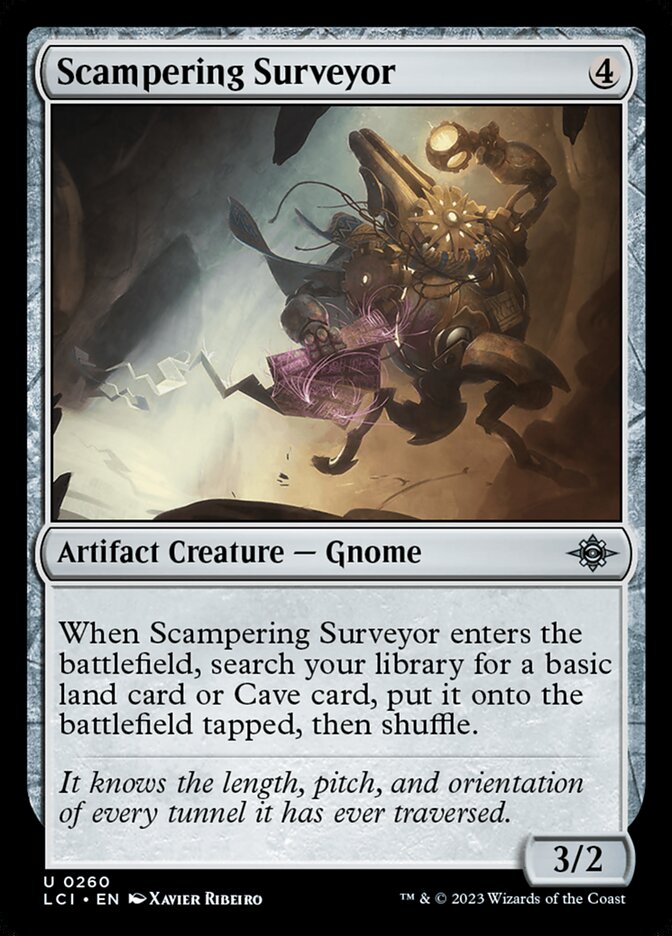 Scampering Surveyor, The lost caverns of ixalan Card Art