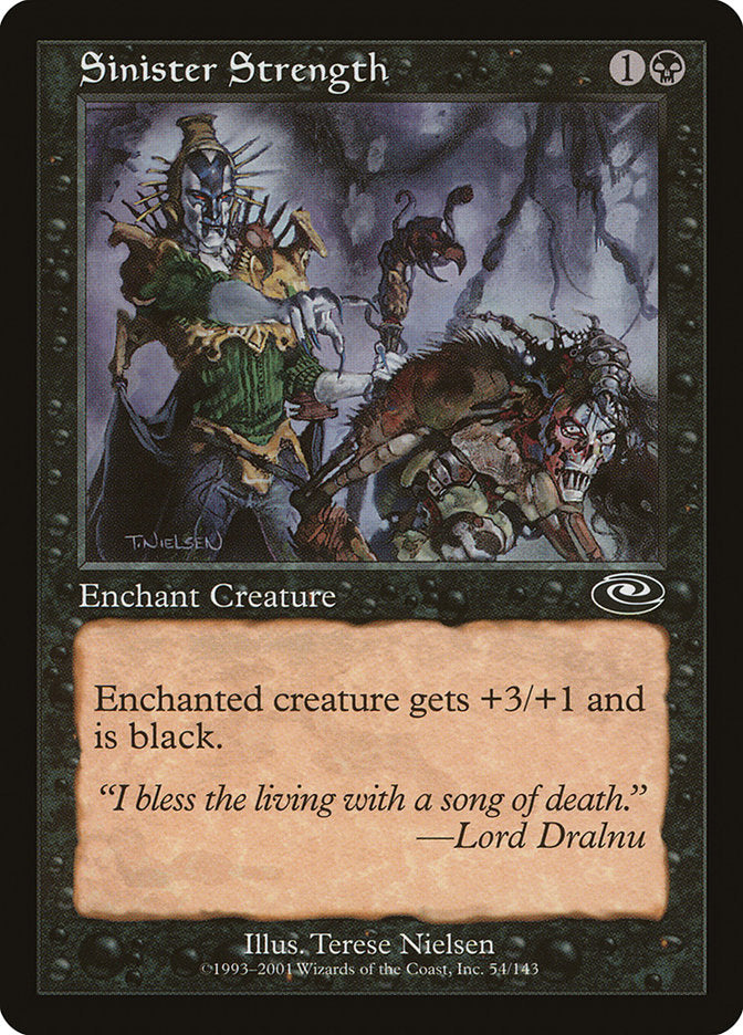 Sinister Strength, Planeshift Card Art