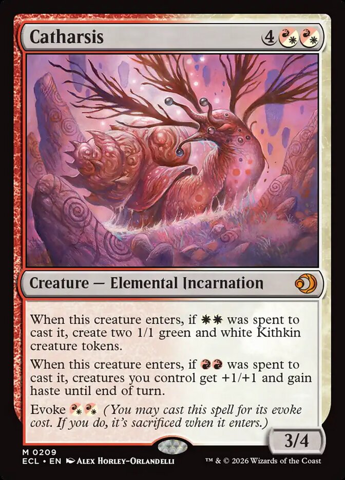 Catharsis, Lorwyn Eclipsed Card Art