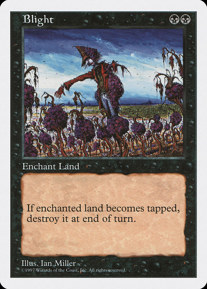 Blight, Fifth Edition Card Art