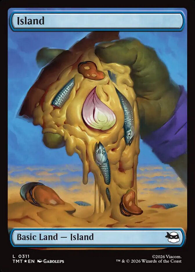 Island, Teenage Mutant Ninja Turtles Card Art