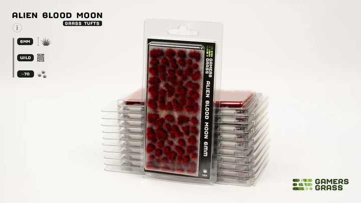 Gamers Grass - Special Tufts - Alien Blood Moon 6mm