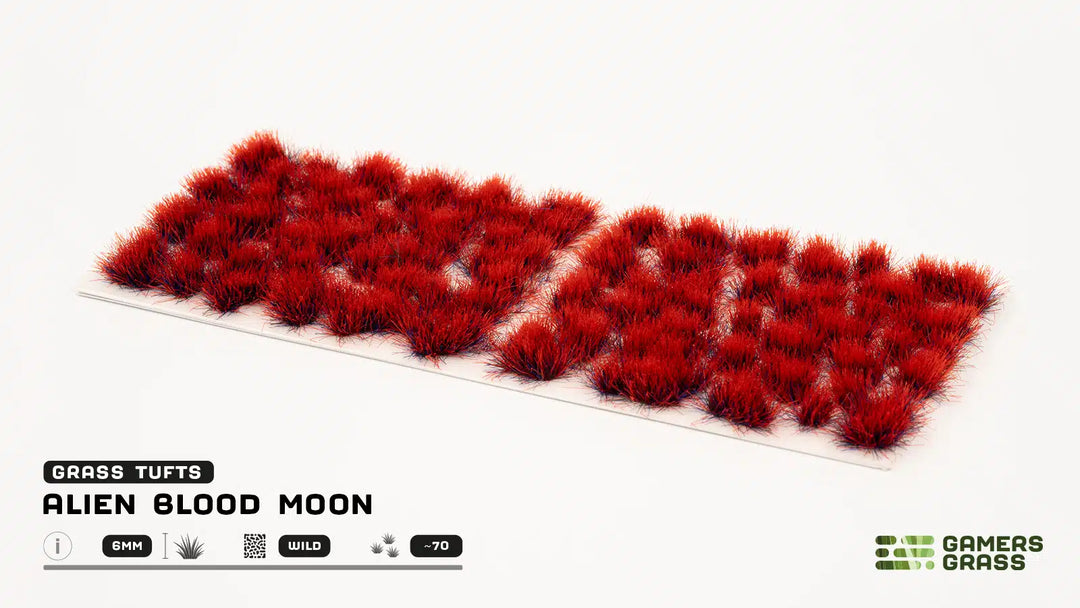 Gamers Grass - Special Tufts - Alien Blood Moon 6mm