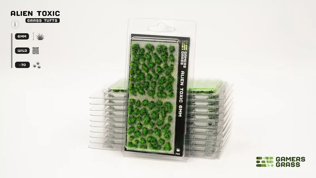 Gamers Grass - Special Tufts - Alien Toxic 6mm