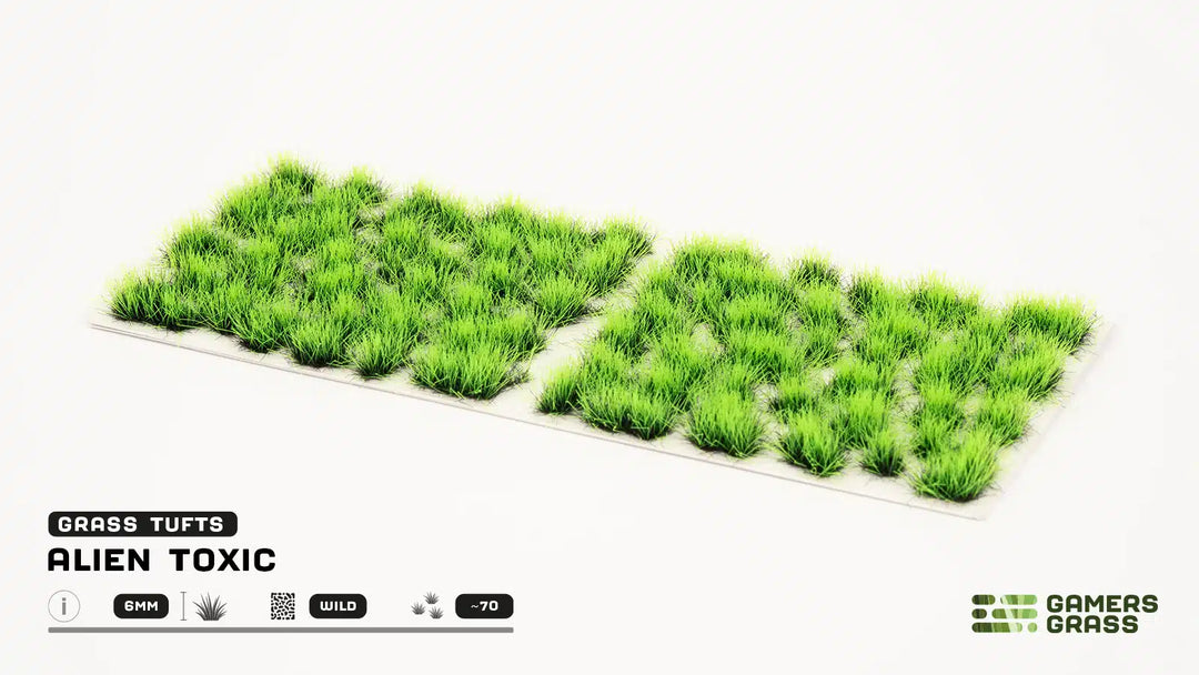 Gamers Grass - Special Tufts - Alien Toxic 6mm
