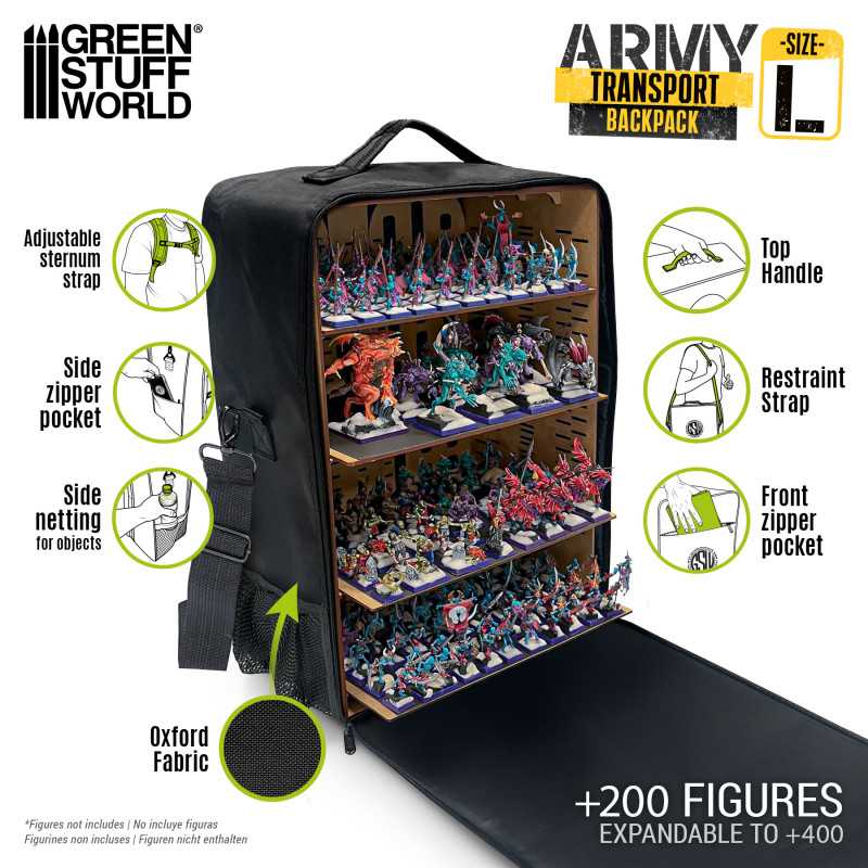 Green Stuff World - Army Transport Backpack - Large