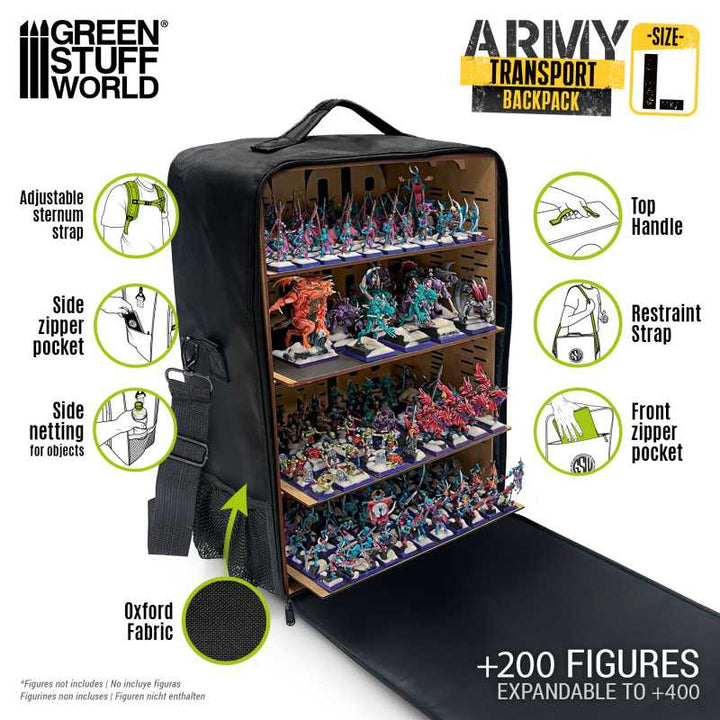 Green Stuff World - Army Transport Backpack - Large