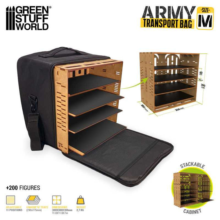 Green Stuff World - Army Transport Bag - Medium