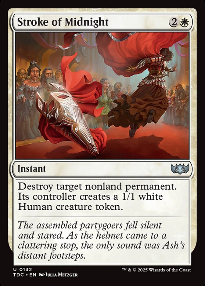Stroke of Midnight, Tarkir: Dragonstorm Commander Card Art