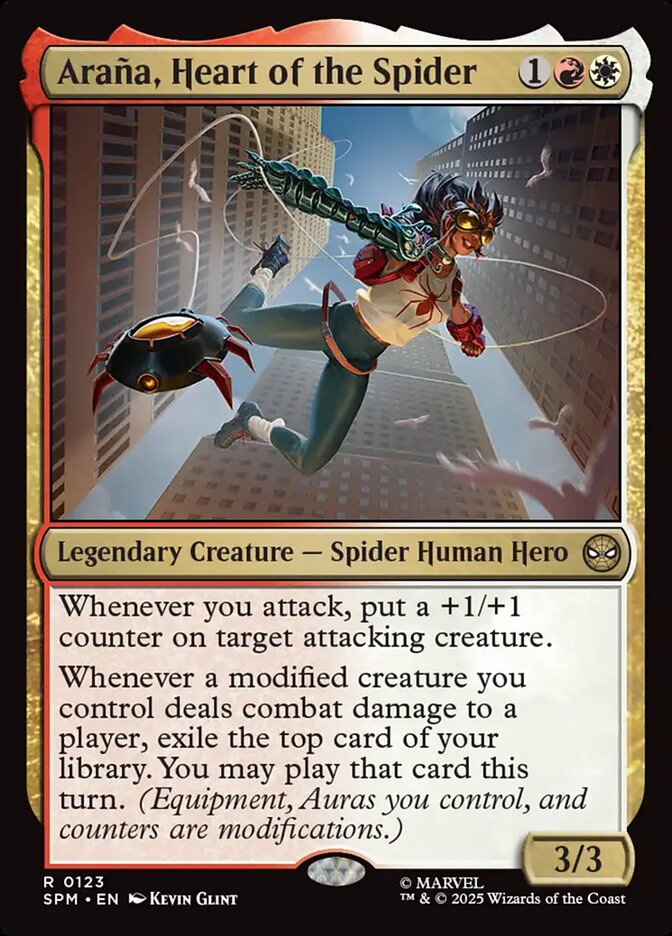 Araña, Heart of the Spider, Marvel'S Spider-Man Card Art