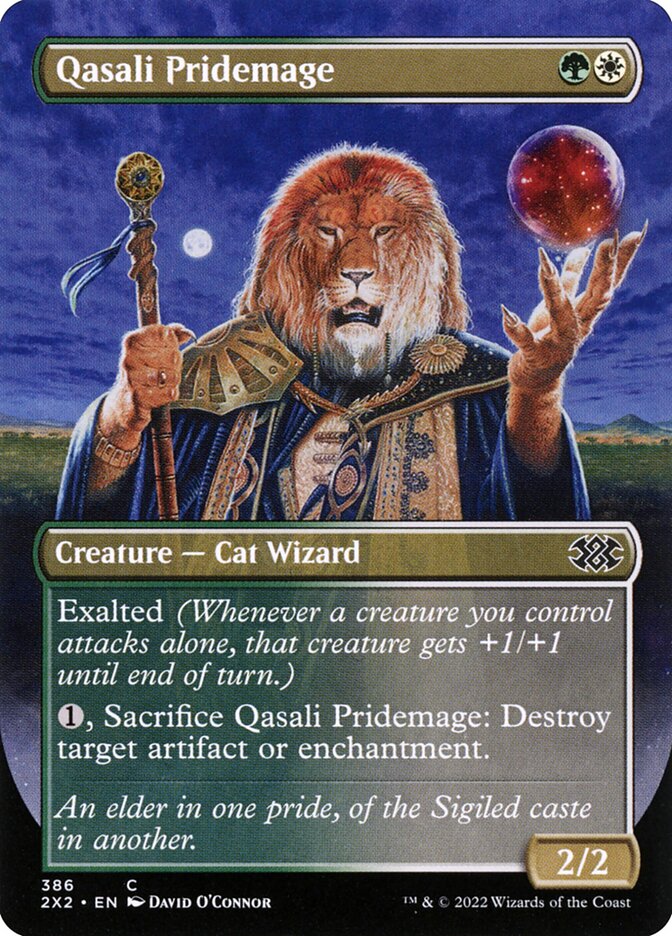 Qasali Pridemage, Double masters 2022 Card Art