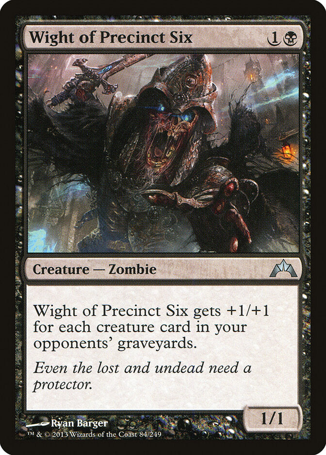 Wight of Precinct Six, Gatecrash Card Art